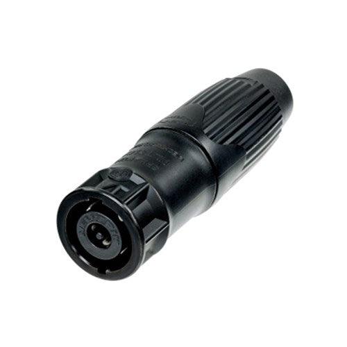 Neutrik NLT8MX-BAG speakON 8 pole male cable connector black/silver