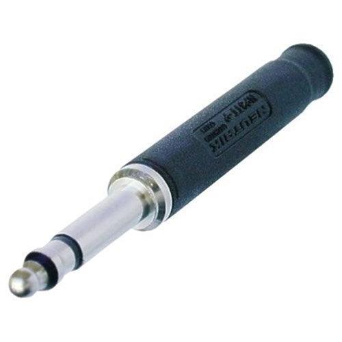 Neutrik NP3TT-P-B Bantam Plug (BLACK) Solder TIP/RING, Crimp Sleeve