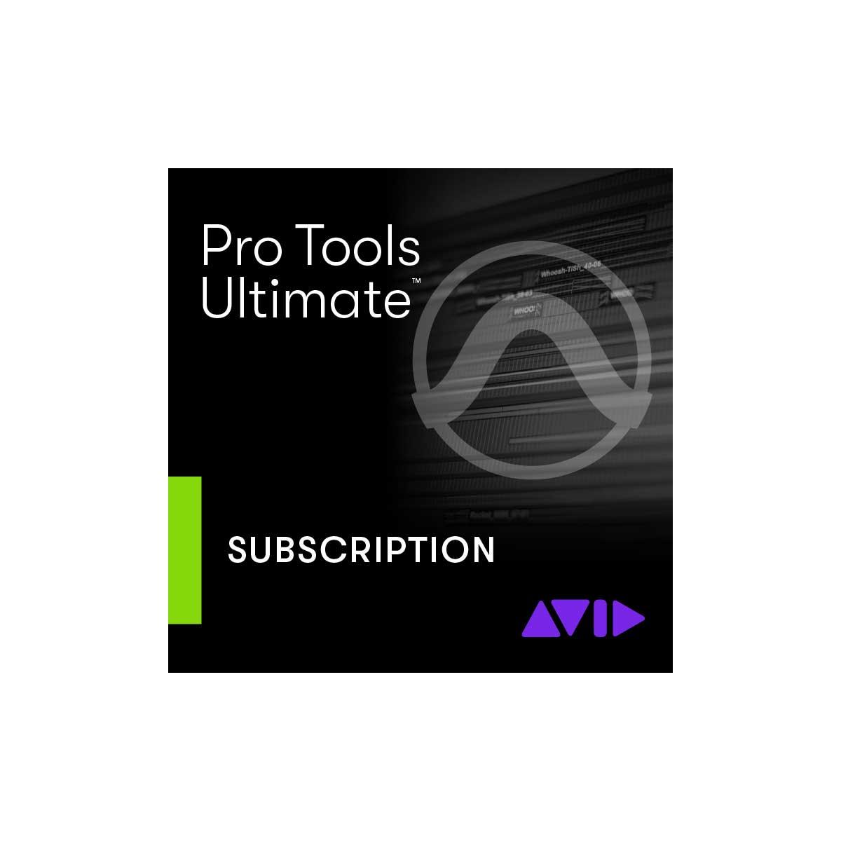 AVID Pro Tools Ultimate Annual Paid Annually Subscription (Serial Nr ...