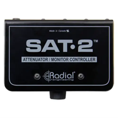Radial Engineering SAT-2 Passive two-channel balanced stereo attenuator Radial Engineering
