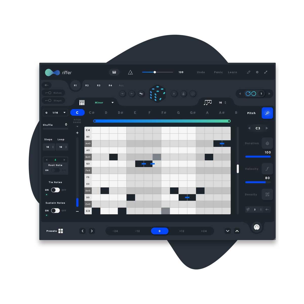 Audiomodern Riffer Creative MIDI Sequencer