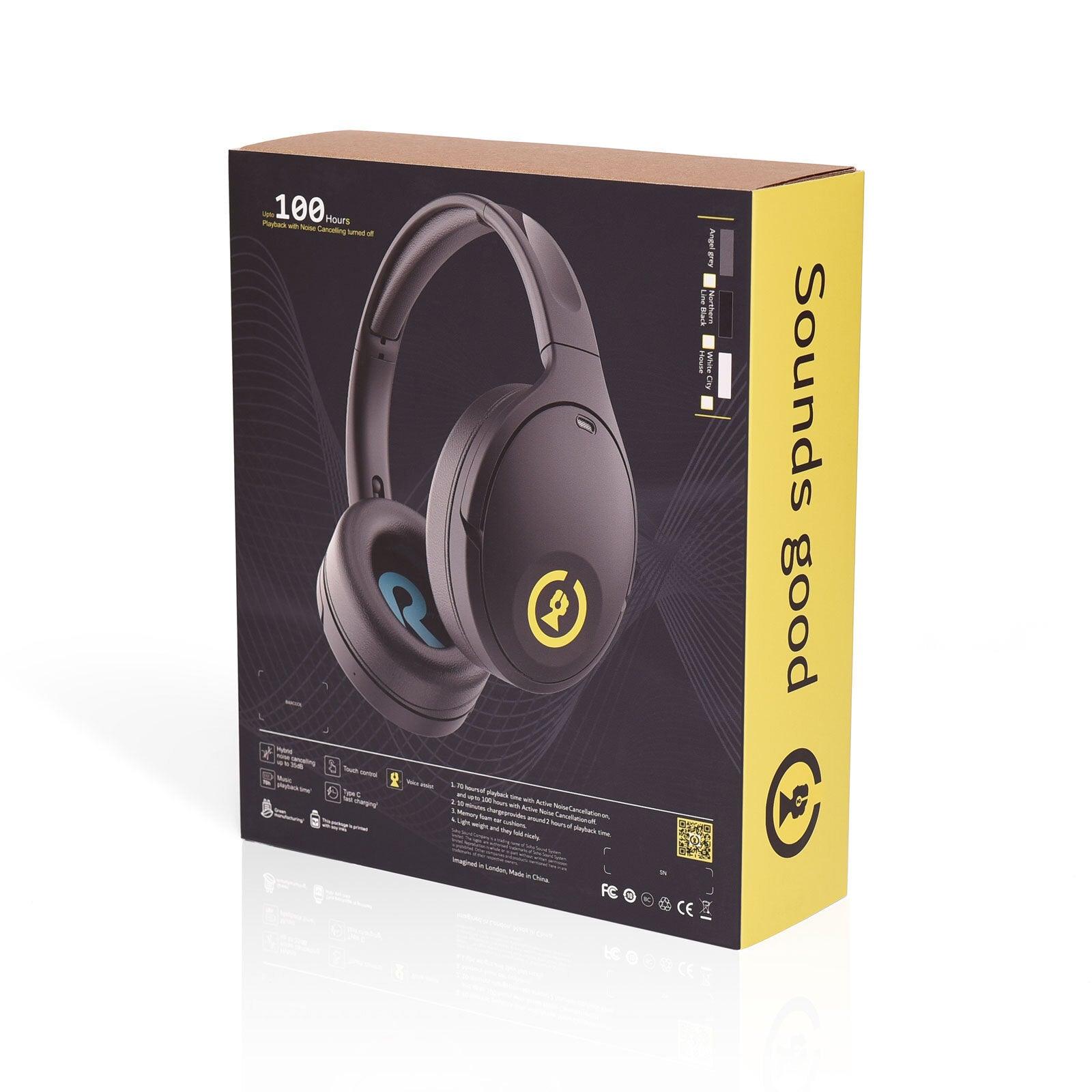 Soho 2.6 TWS Bluetooth Hybrid ANC Headphones 100 hour playback