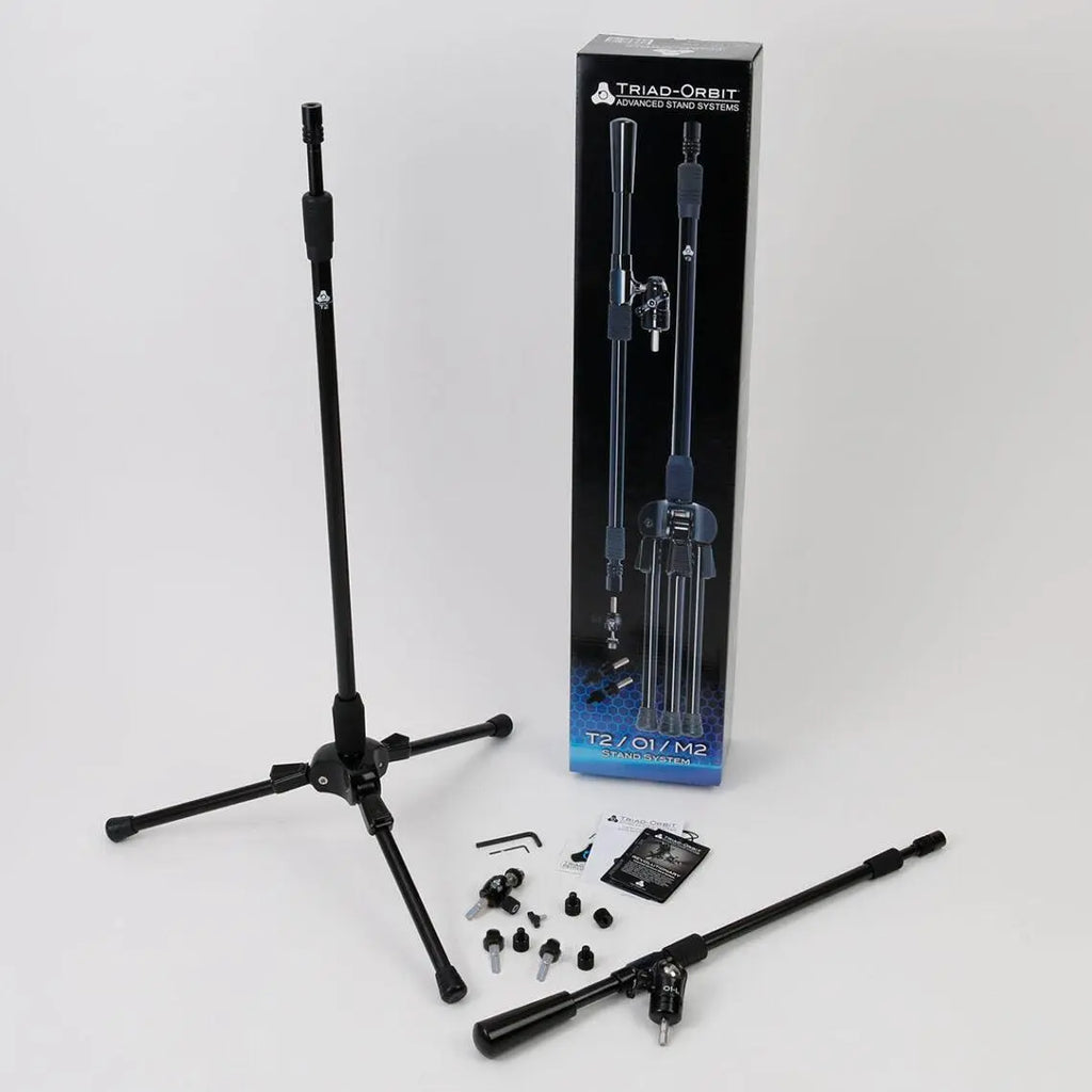 TRIAD-ORBIT T2 ブラックマイクスタンド Triad-Orbit T2 Standard Tripod Mic Stand System - Koala Audio