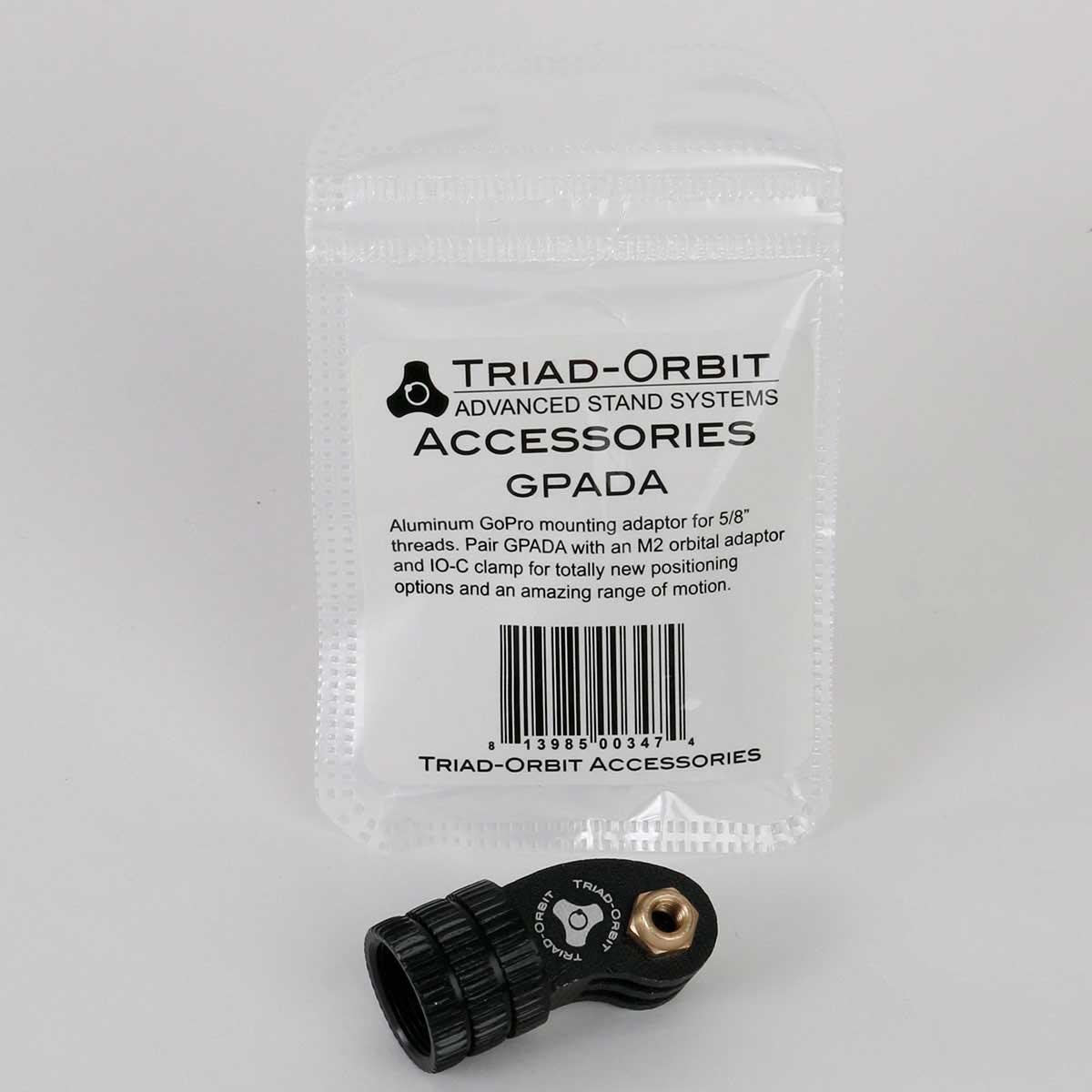Triad-Orbit GPADA GoPro Head Adapter, 5/8″ Threads - Koala Audio