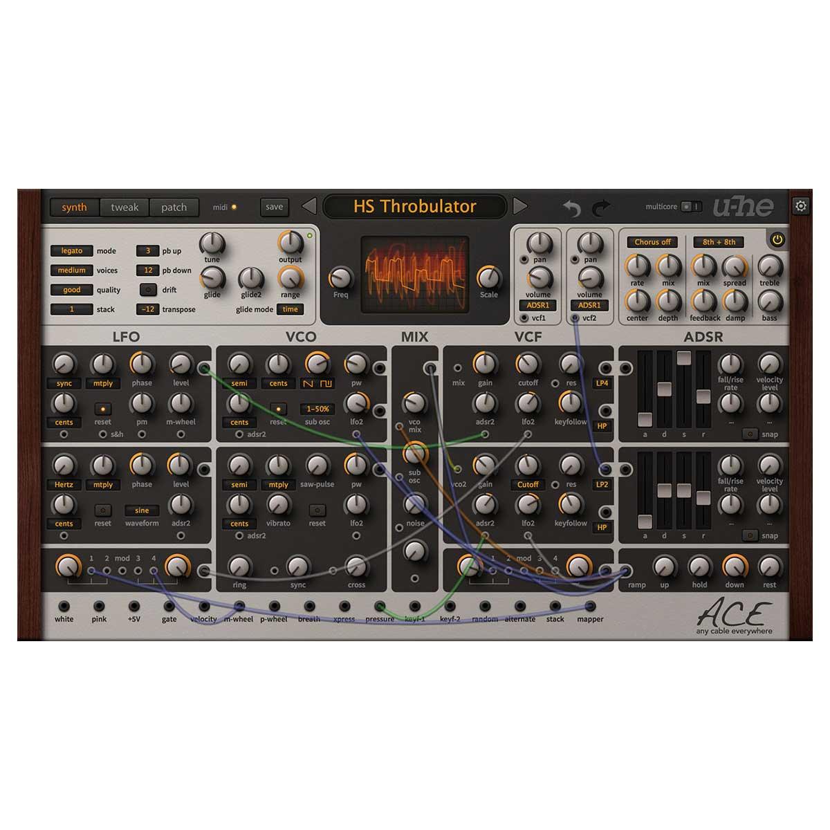 U-He Ace S-Modular Synth Plug-In (Serial Nr + Download)