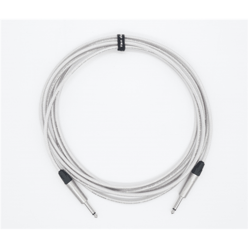 Van Damme Silver Series FLAT-CAP 90 PF Guitar Cable with Neutrik Connectors - Length 3M