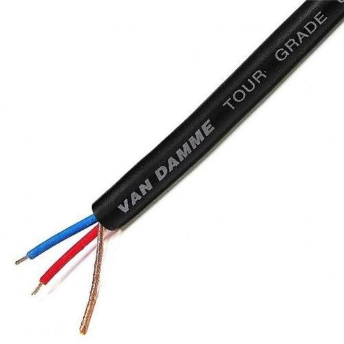 Van Damme Tour Grade Classic XKE microphone cable, Black 100m Roll