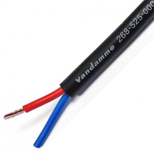 Van Damme Black Series Tour Grade 2 x 2.50mm twin-axial speaker cable 200m Roll