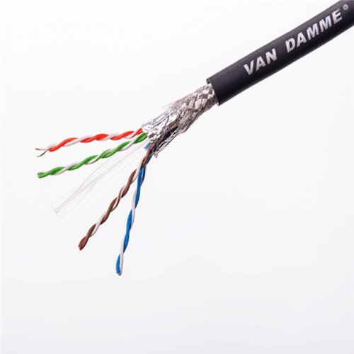 Van Damme TourCat series CAT6 solid SF/UTP black Digico approved cable