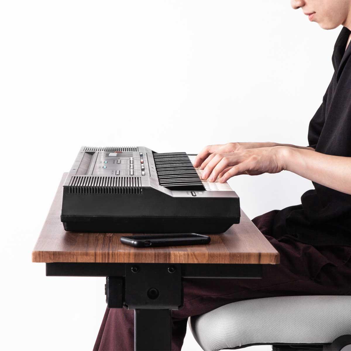 Wavebone Hover Height-Adjustable Keyboard Stand on Wheels - Koala Audio