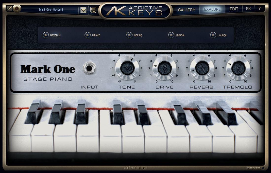 XLN Audio Addictive Keys Mark One ( Serial Nr + Download) - Koala Audio
