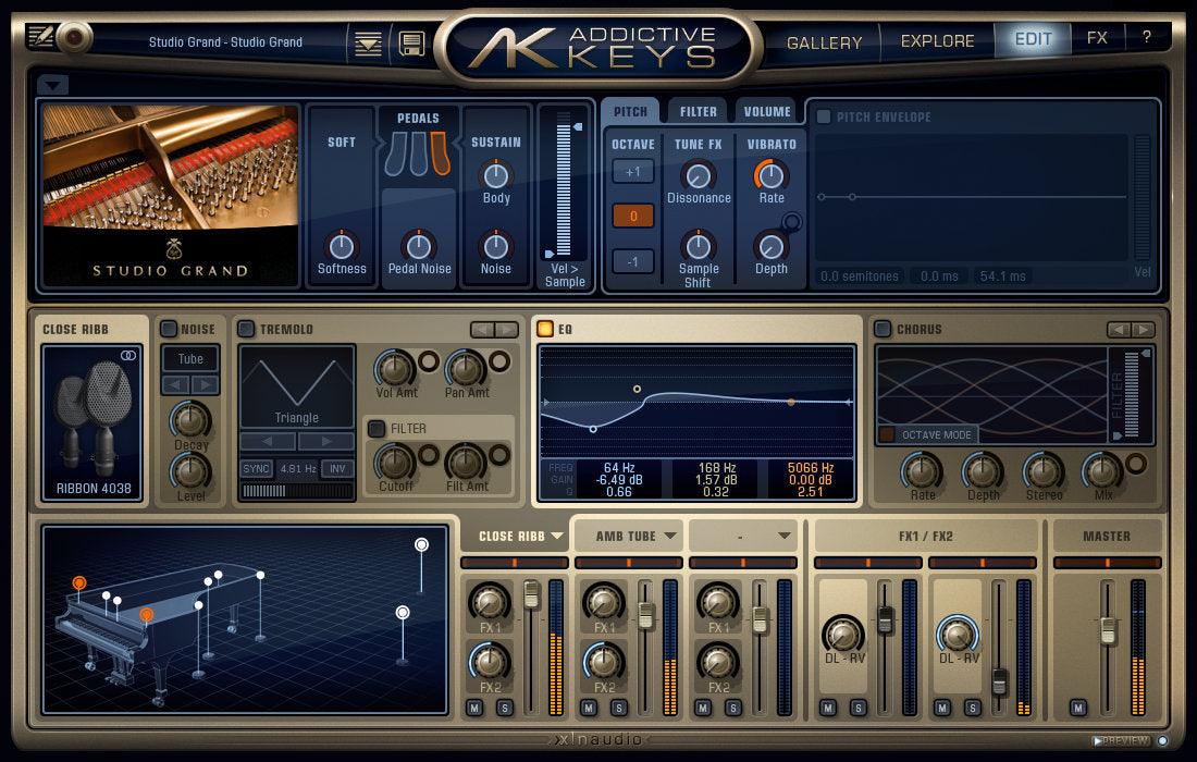 XLN Audio Addictive Keys Studio Grand - Koala Audio