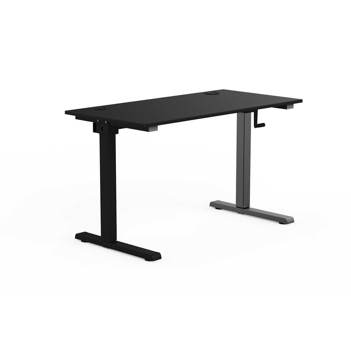 Backbone City Desk Height Adjustable Desk Sit/Stand Desk with Side Crank (120cm x 60cm)
