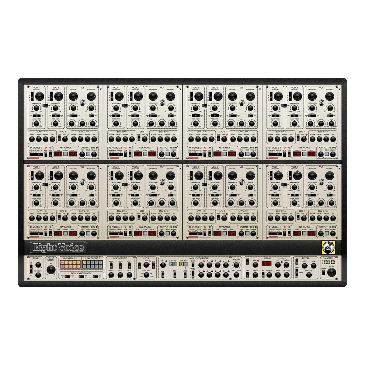 Cherry Audio Eight Voice Synthesizer (Serial Nr + Download)