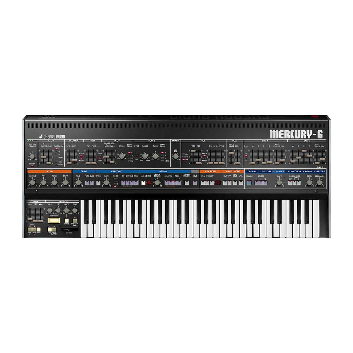 Cherry Audio Mercury-6 Synthesizer Plug-In (Serial Nr + Download)