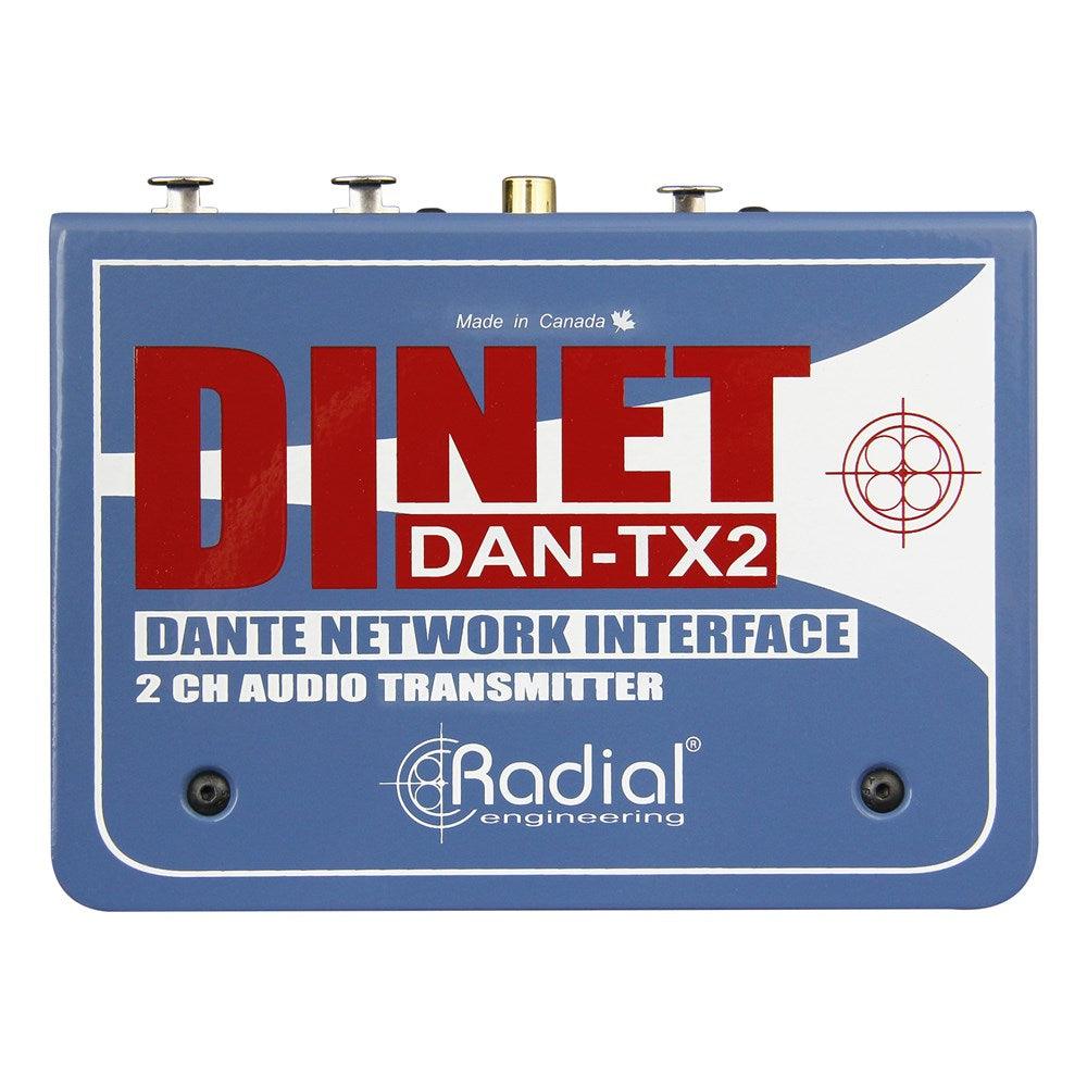 Radial DAN-TX2 DiNET Dante over Ethercon - Koala Audio