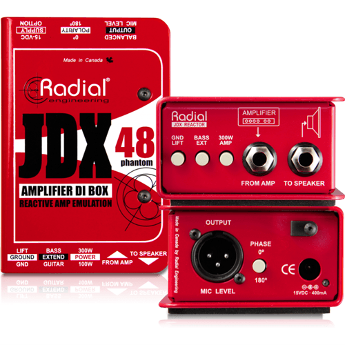 Radial JDX-48 - Reactive DI Box for - Koala Audio