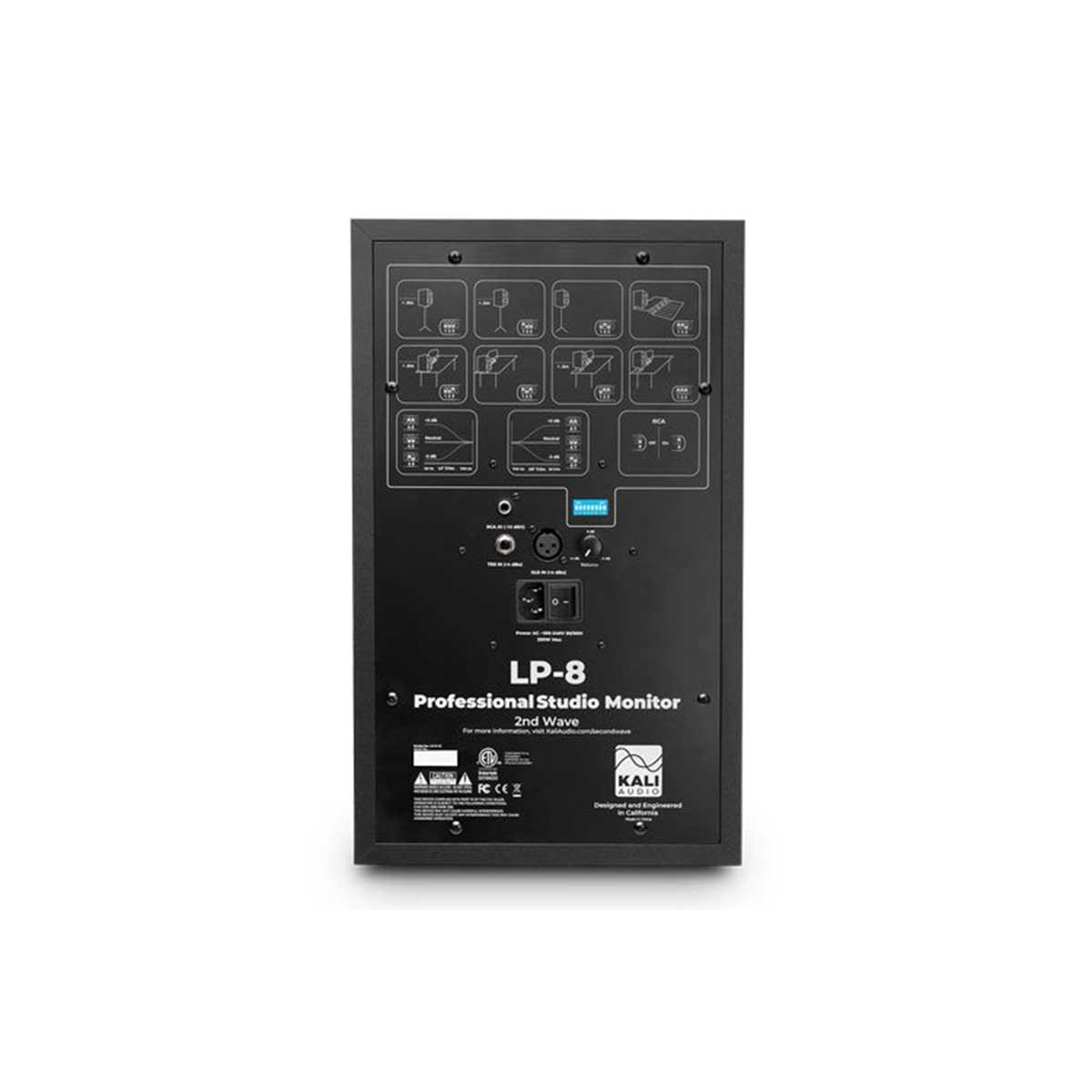 Kali Audio LP-8 MKII "80 watt, 2-way Active Nearfield Studio Monitor (SINGLE)