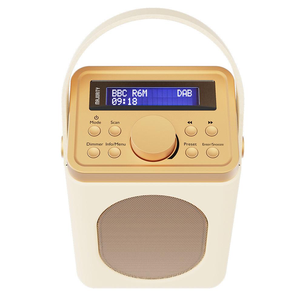 Majority Little Shelford Bluetooth & DAB Radio with Bluetooth-Cream - Koala Audio