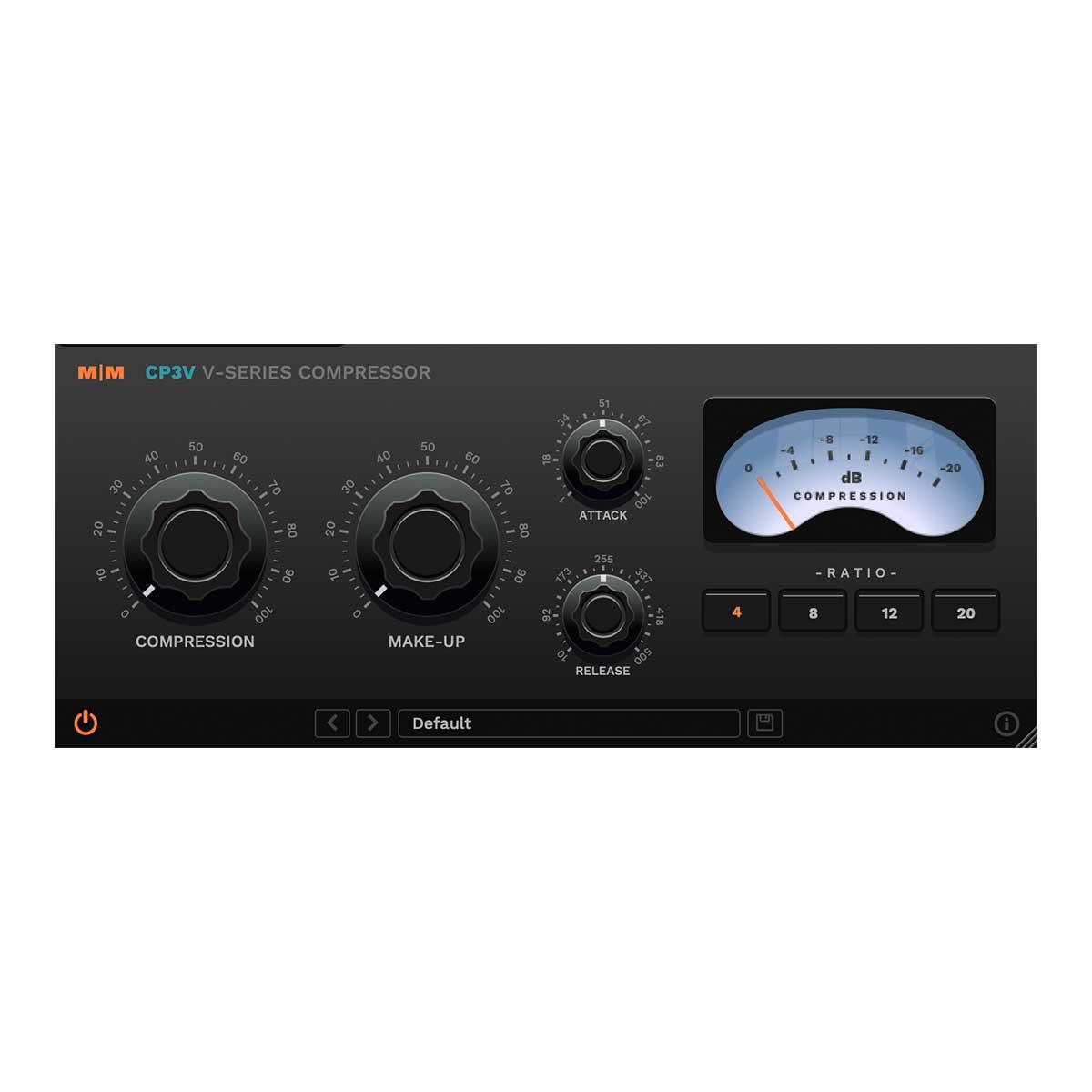 Mellowmuse CP3V 1176 style audio dynamics compressor plug-in (Serial Nr + Download) - Koala Audio