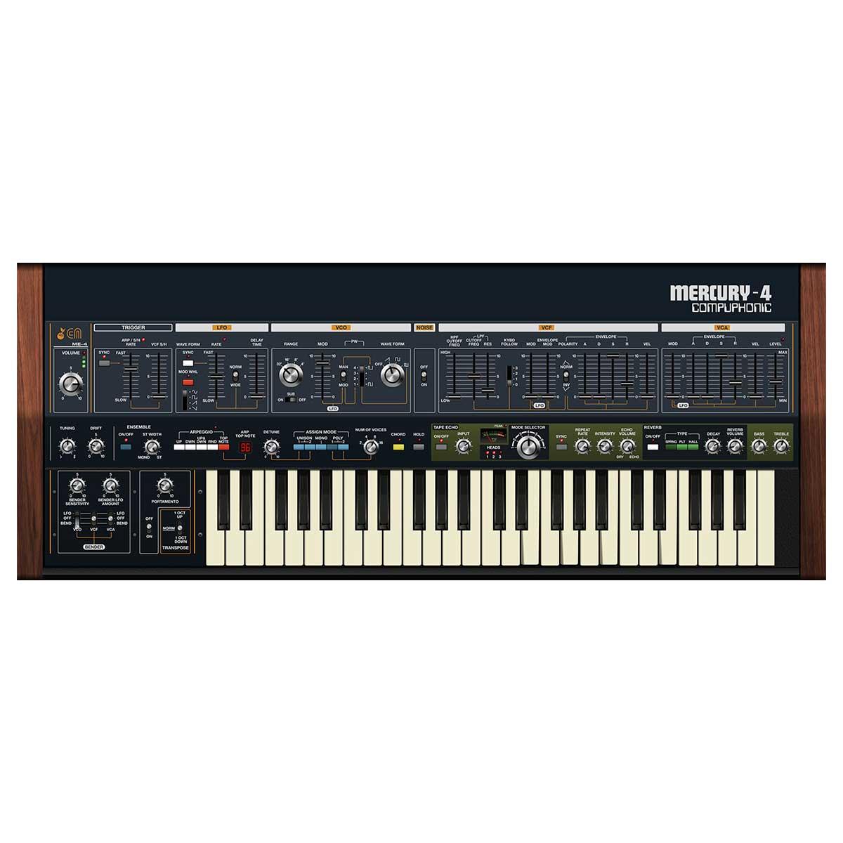Cherry Audio Mercury-4 Synthesizer (Serial Nr + Download)