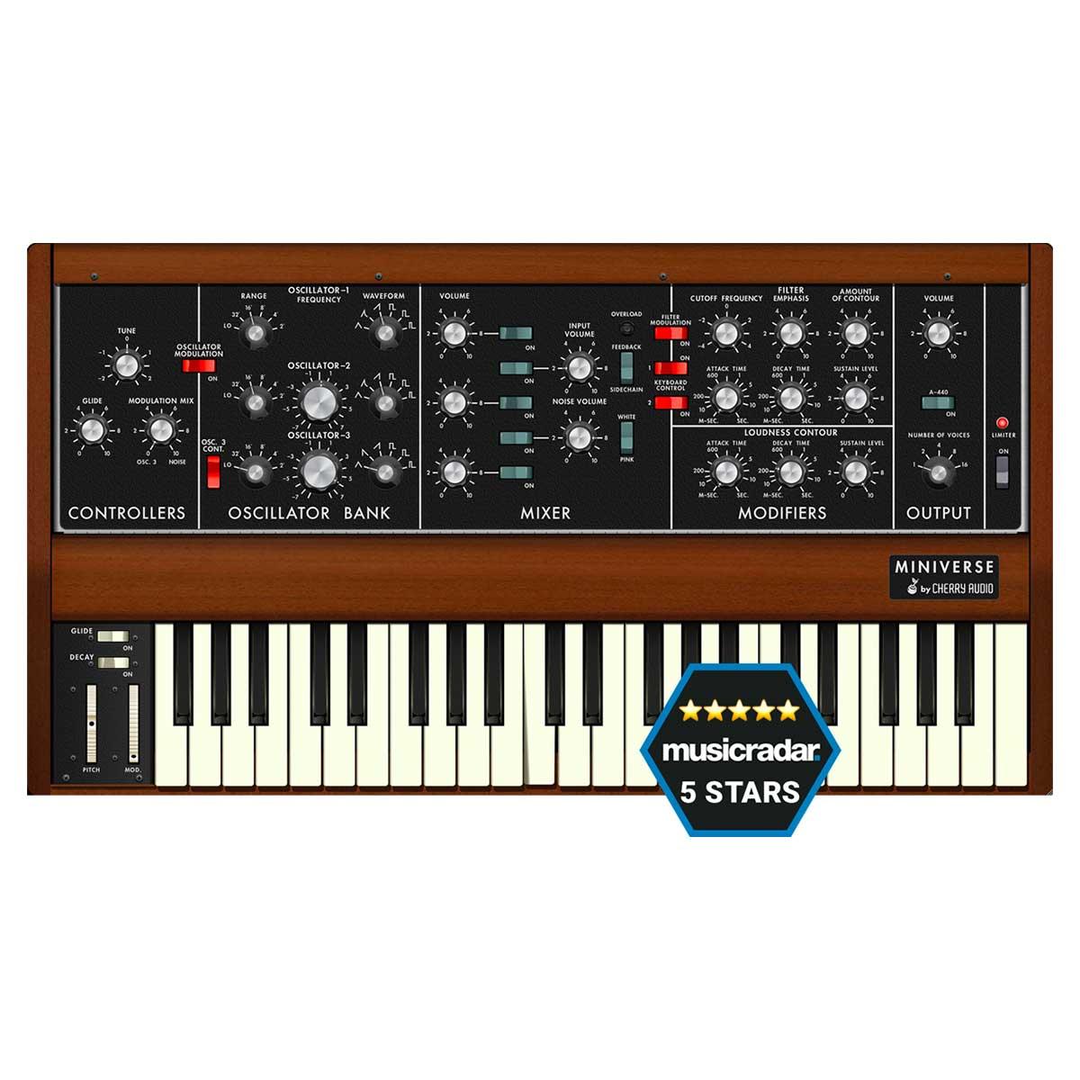 Cherry Audio Miniverse Synthesizer (Serial Nr + Download)