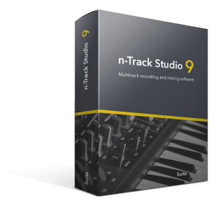 n-Track Studio 9 Standard Digital Audio Workstation (Serial nr + Download) - Koala Audio
