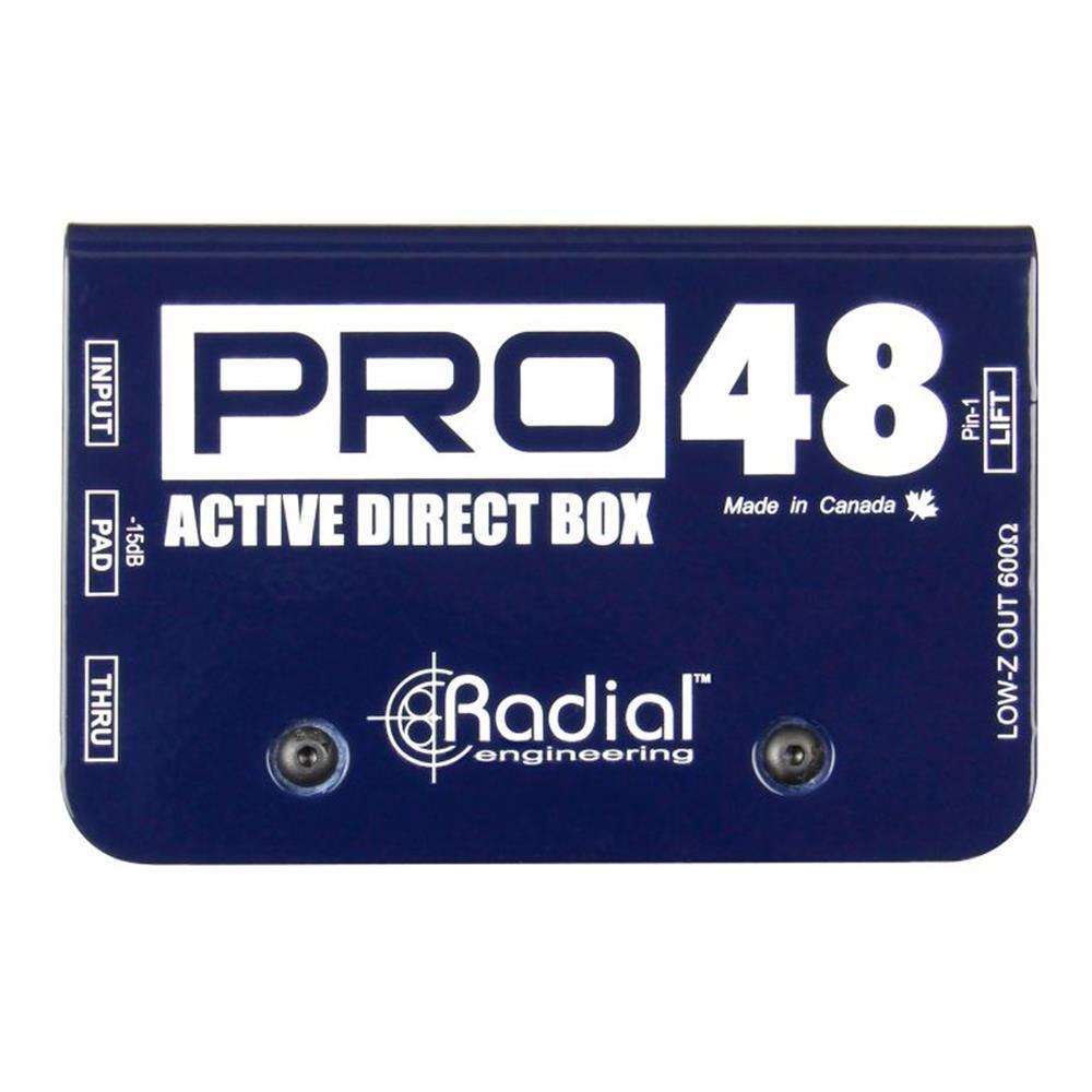 Radial PRO48 - Active DI, Compact Design, 48v Phantom Powered - Koala Audio