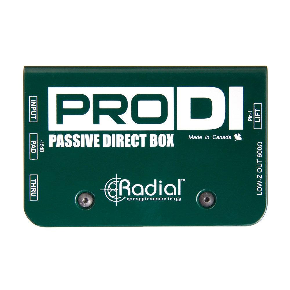 Radial ProDI -  Passive DI Box, Compact Design With Radial Transformer - Koala Audio