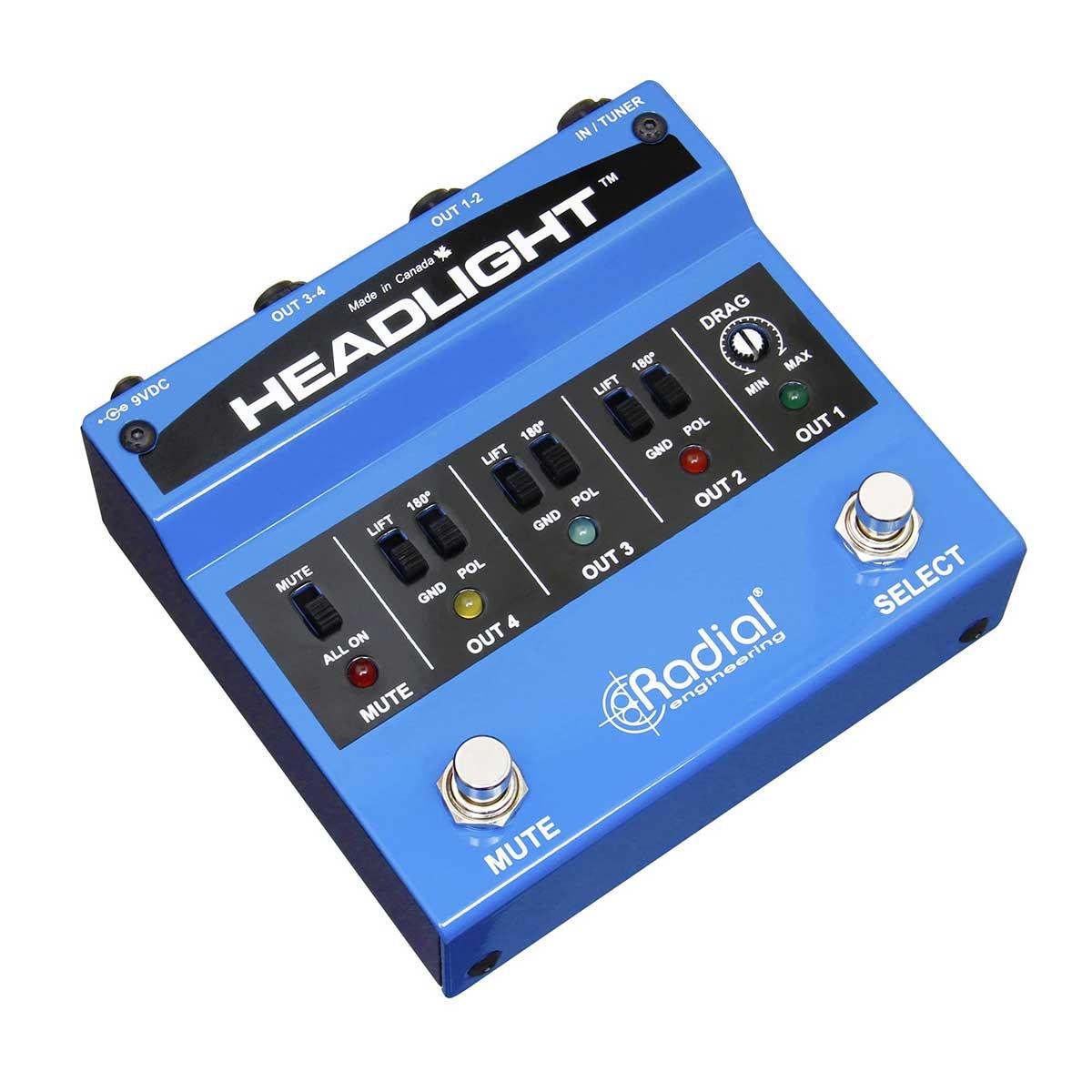 Radial HEADLIGHT Guitar Amp Selector - Koala Audio