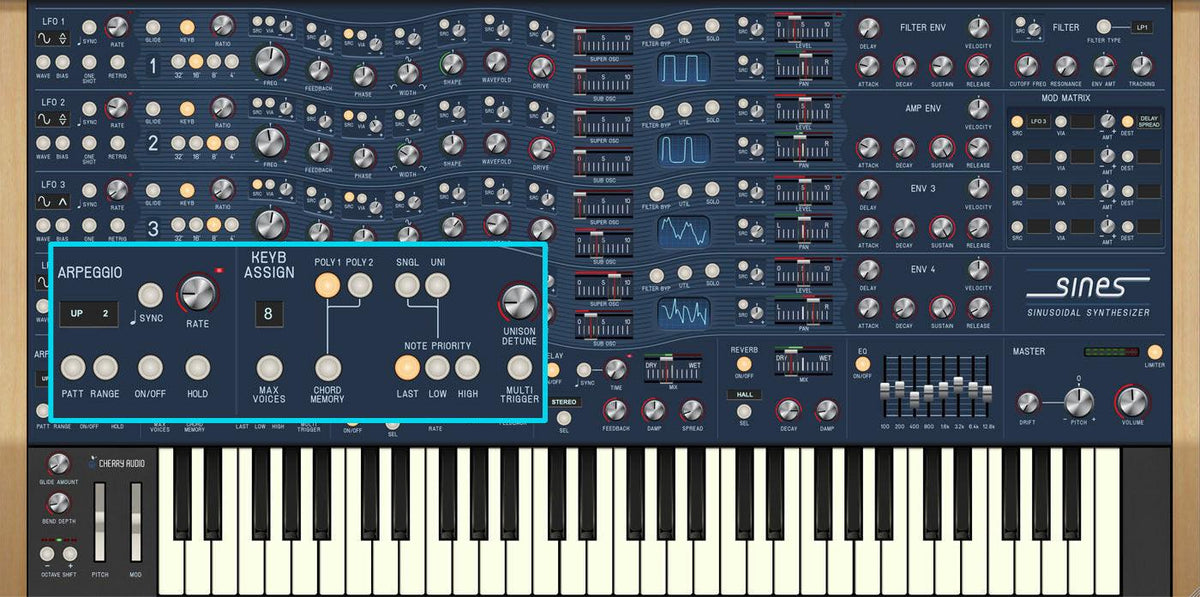 Cherry Audio Sines Synthesizer Plug-In (Serial Nr + Download) - Koala Audio