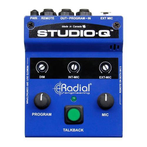 Radial StudioQ Studio talkback interface - Koala Audio