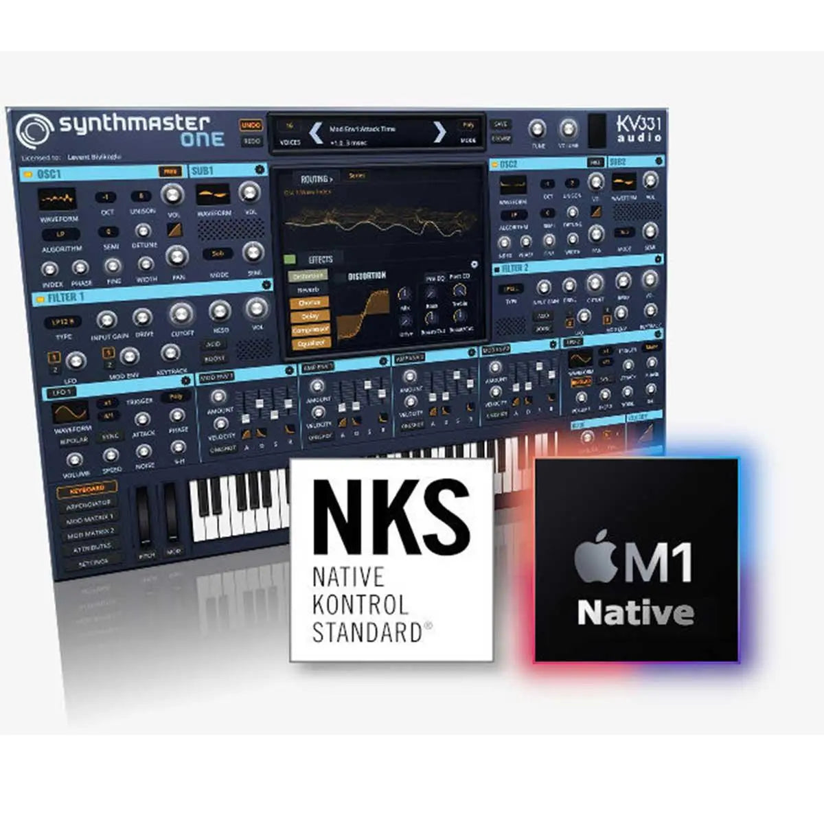 KV331 Audio Synthmaster one (Serial Nr + Download) - Koala Audio