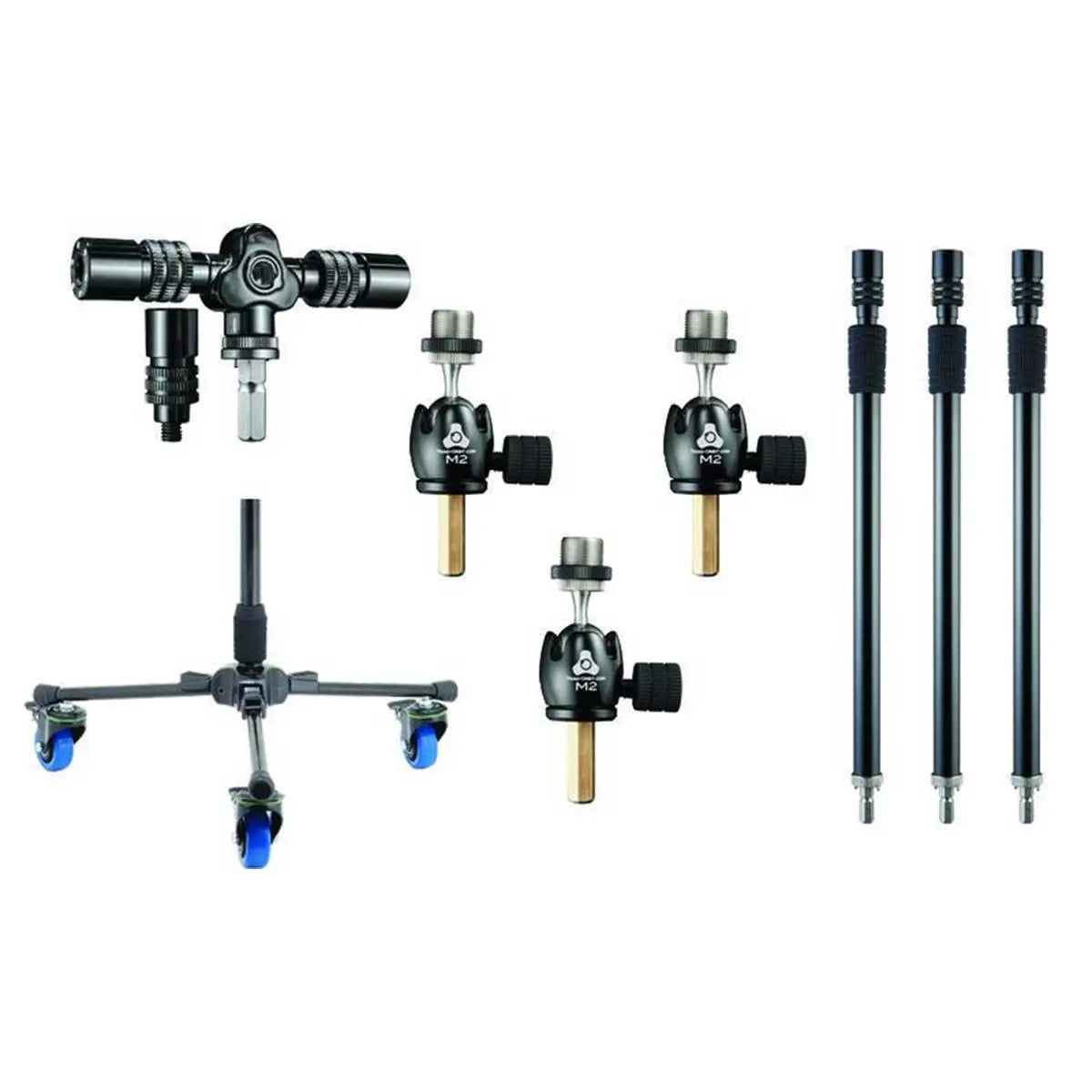 Triad-Orbit Decca Tree System Microphone Stand Package - Koala Audio