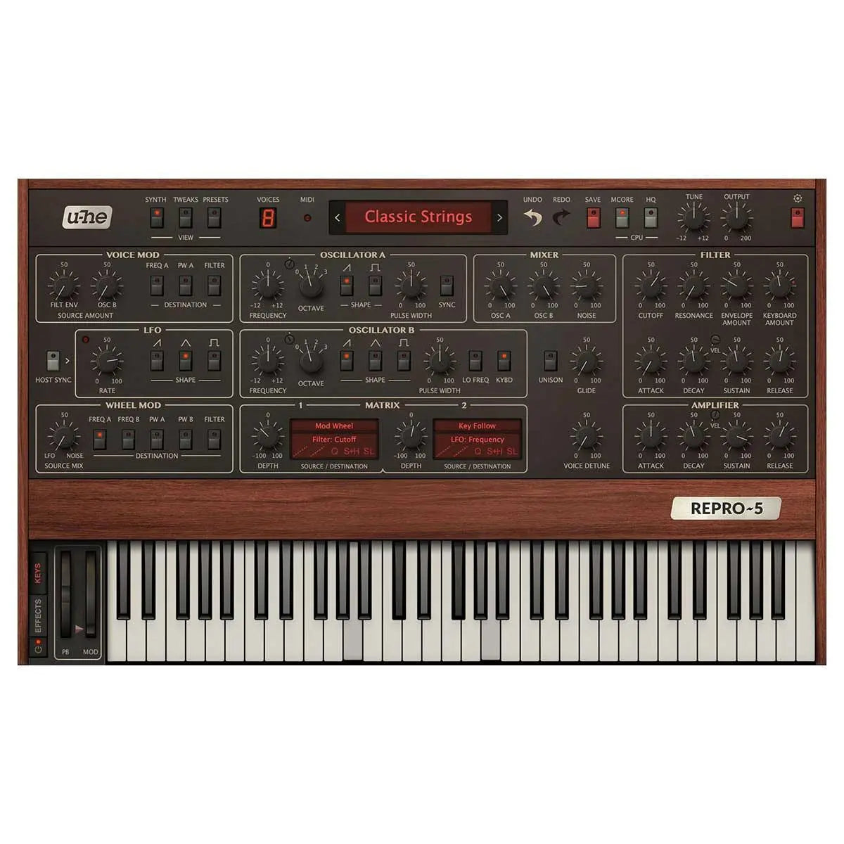 U-He Repro Virtual Analogue Synth (Serial Nr + Download) - Koala Audio