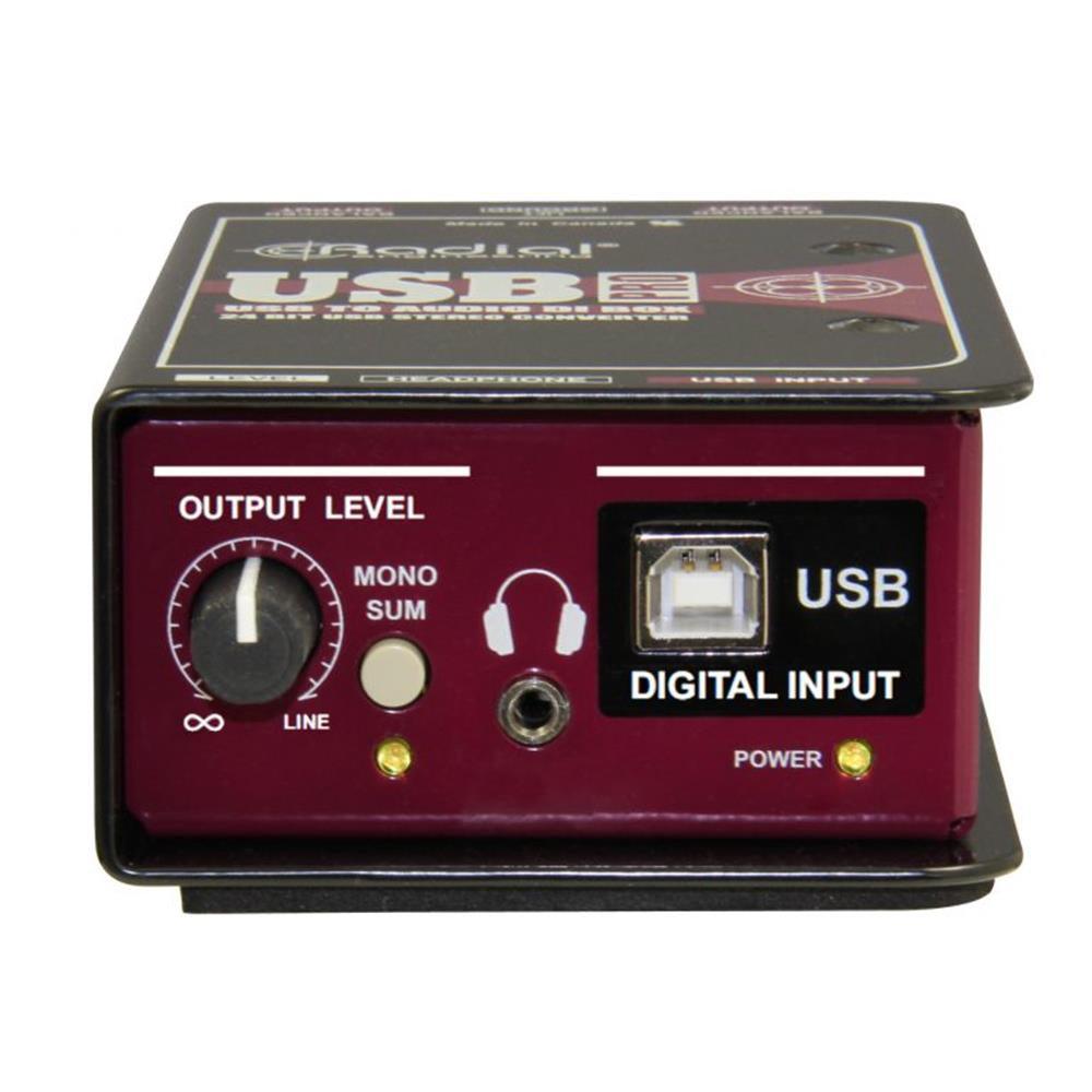 Radial USB-PRO High-Resolution Stereo Digital Audio Converter &amp; Direct Box - Koala Audio